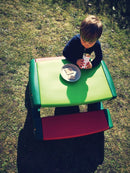 Little Tikes Picnicbord - Grøn/Rød - 1 stk - Fra 3 år - Billede 1