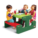 Little Tikes Picnicbord - Grøn/Rød - 1 stk - Fra 3 år - Billede 1
