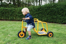 RABO MINI Stridsvogn - Trehjulet Pedalcykel med lad - Fra 1-4 år. - Billede 1