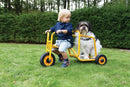 RABO MINI Stridsvogn - Trehjulet Pedalcykel med lad - Fra 1-4 år. - Billede 1
