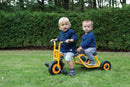 RABO Taxi Mini - Lille Taxa Pedalcykel til 2 børn - Fra 1-4 år. - Billede 1