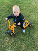 RABO Pick-Up Mini - Trehjulet Pedalcykel med lad - Fra 1-4 år. - Billede 1