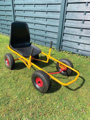 Moon-Car Gokart: Den store BIG med Punkterfri dæk - RABO - Fra 10 år. - Billede 1