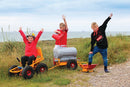 Moon-Car Gokart: Mini udgaven med punkterfri dæk - Fra 3 år - Billede 1