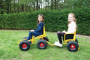 Moon-Car Gokart: Mini udgaven med punkterfri dæk - Fra 3 år - Billede 1