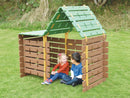 Constructa Cabin - Byg En Hytte - 60 dele - fra 2 år - Billede 1