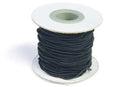 Elastiksnor 1,2 mm x25 m sort - Billede 1