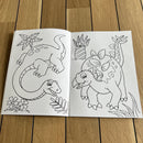 Malehæfte - Baby dinoer 16 sider