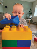 EduShapes STORE bløde byggeklodser - 50 stk - fra 0 år. - Billede 1
