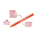 Neon tuscher 8 stk assorteret - Billede 1