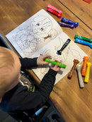 Tuscher m/baby greb - 12 forskellige farver
