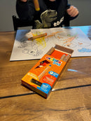 3-i-1 farvekridt Baby - 6 stk. forskellige farver