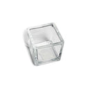 Glasstage til fyrfadslys 5x5cm - Billede 1