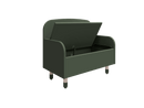 Slagbænk - Deep green - MDF