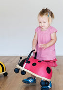 Skubber Wheely Bug Mariehøne - Lille - Fra 1 år. - Billede 1