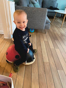 Skubber Wheely Bug Mariehøne - Stor - Fra 3 år. - Billede 1