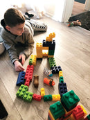 EduShape Bløde Byggeklodser og Dyr - 28 dele - Fra 1 år. - Billede 1