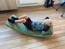 Wobbel XL Sortmalet Vippebræt med Rosarødt Filt - fra 6 år. - Billede 1