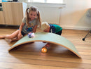 Wobbel XL Sortmalet Vippebræt med Sort Filt - fra 6 år. - Billede 1