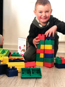 EduShapes Små Bløde Byggeklodser - 52 dele - fra 1 år - Billede 1