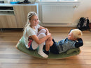 Wobbel XL Vippebræt i FSC-træ med Lyseblåt Filt - fra 6 år. - Billede 1