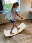 Wobbel XL Vippebræt i FSC-træ med Lysegrønt Filt - fra 6 år. - Billede 1