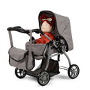 Mamamemo Dolls Dukkevogn M/lift- Grå- Fra 3 år. - Billede 1