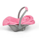 Mamamemo Dolls Dukketilbehør - Autostol - Pink - Billede 1