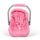 Mamamemo Dolls Dukketilbehør - Autostol - Pink - Billede 1