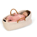 byASTRUP Strikket Dukkelift inkl Dyne og Pude - L:35cm. - Billede 1