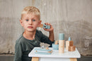 Barbersæt til rolleleg, i FSC-træ - 8 dele - byAstrup - Fra 3 år. - Billede 1