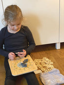 Lær Klokken Legeur / Læringsur i FSC-træ - byAstrup - Fra 3 år. - Billede 1