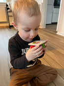 MaMaMeMo Mini Yoghurt Bægre med velcro.