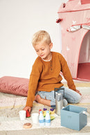 Køletaske og termokande til Picnic i FSC-træ - MaMaMeMo - Fra 3 år - Billede 1