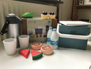Køletaske og termokande til Picnic i FSC-træ - MaMaMeMo - Fra 3 år - Billede 1