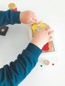 Legemad, Brødrister m tilbehør i FSC-træ - MaMaMeMo - Fra 2 år - Billede 1