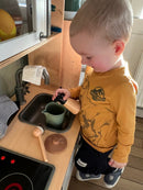 Mamamemo Legekøkken- Tilbehør - Opvaskesæt