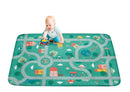 Ultra Soft Legetæppe - Vejbanemotiv - 1,5m x 1m - Achoka - Fra 1 år - Billede 1
