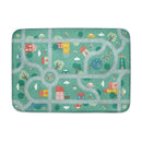 Ultra Soft Legetæppe - Vejbanemotiv - 1,5m x 1m - Achoka - Fra 1 år - Billede 1