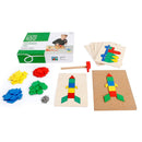 Toys For Life - Hammer Geometri Figurer! læringsspil - fra 4 år. - Billede 1