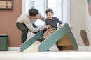 Rutsjebane Dusty green - Billede 1