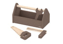 Værktøjskasse 4 dele Brun - Billede 1