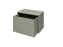 Opbevaringsbænk Natural Green MDF - Billede 1