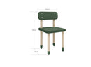 Stol Deepgreen MDF - Billede 1