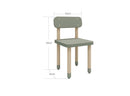 Stol Natural Green MDF - Billede 1