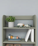 Reol m/3 hylder Natural Green MDF  - Billede 1