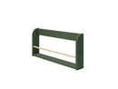 Boghylde m/1 holder Deepgreen MDF  - Billede 1