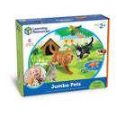 Jumbo Dyresæt: Kæledyr - 6 stk - Learning Resources - Fra 2 år. - Billede 1
