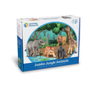 Jumbo Dyresæt: Jungledyr - 5 stk - Learning Resources - Fra 2 år. - Billede 1