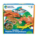 Jumbo Dyresæt: Krybdyr & Padder - 5 stk - Learning Resources - Fra 3 år. - Billede 1